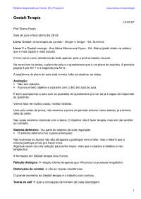 gestalt - terapia