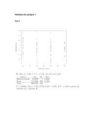 Homework 1 Solutions - Analysis of Variance | STA 106 - Docsity