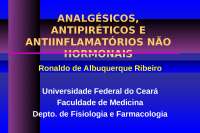 ANALGÉSICOS, ANTIPIRÉTICOS E ANTIINFLAMATÓRIOS NÃO HORMONAIS-Ronaldo de ...