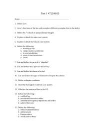 Midterm Exam 1 for IT Policy and Law | IT 4723