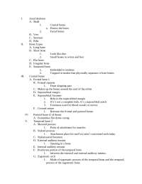 Lecture Notes on Axial Skeleton - Anatomy and Physiology I | ANAT 101 ...