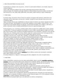 Processo histórico da avaliação