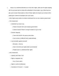 Final Exam Study Guide - American Government |