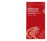Formulário terapêutico nacional de 2010 - FTN mais recente publicado ...