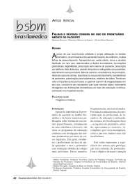  Erros de Prontuario