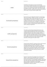 Chapter 11: The Media | SOCI 2600 - Social Problems