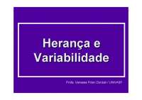 Herança, Variabilidade e Replicação do DNA: Mutações, Transcrição, Tradução e Recombinação