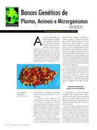 Bancos Geneticos de Plantas, Animais e Microrganismos