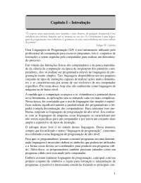 Introdução à Linguagem de Programação