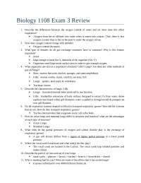 38 Questions on Principles of Biology II with Answers | BIOL 1108 - Docsity