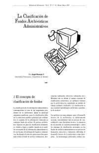 Sistemes de classificació i arxiu