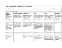 Stasis Grid Assignment Example - Academic Writing | ENGL 101 - Docsity