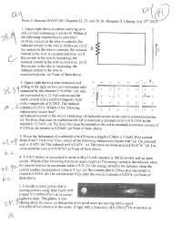 Introductory General Physics II - Exam 2 - Summer 2010 | PHYS 1302 ...
