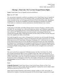 The Case That Changed Human Rights - Public International Law | MC 362