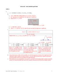 Regression Analysis: Significance and Interpretation