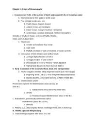 The Marine Environment - Study Guide | MASC 101