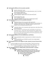The Difference Between Prisons and Jails | SOC 325L