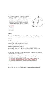 Midterm Exam with Solutions | Introduction to Classical Physics I ...