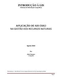 Aplicação de gis