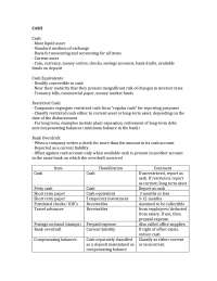 Intermediate Accounting Study Guide |