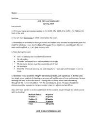 3 Problems on Environmental Economics - Examination 2 | ACE 210