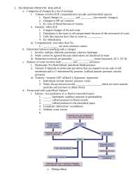 Lecture Notes on Fluid and Electrolyte Balance |