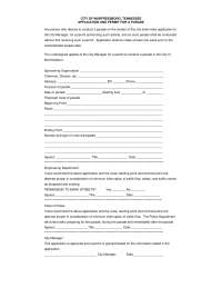 Parade Permit - Program Planning in Recreation and Parks | REC 3530
