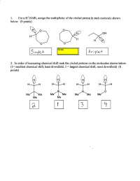 Organic Chemistry - Midterm Exam Solutions | CHEM 238