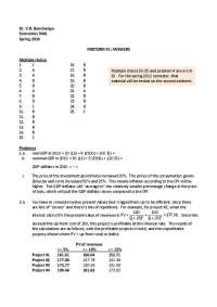Midterm Exam with Answer for Introduction to Macroeconomics | ECO 304L