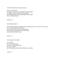 Practice Exam 2 on General College Chemistry I | CHEM 112 - Docsity