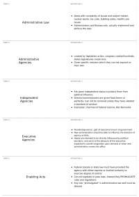 Administrative Law: Understanding Agencies, Procedures, and Powers