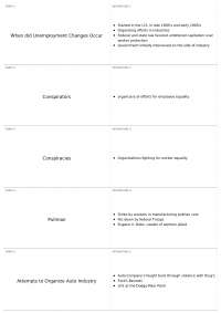 History and Development of Labor Laws in the U.S.