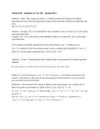 Exam 3 with Solution for Introduction Discrete Mathematics | MATH 2534 ...