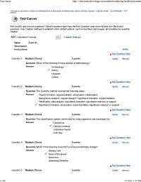 Exam 1 - Answer Key - Introduction to Biological Anthropology | ANTH 220