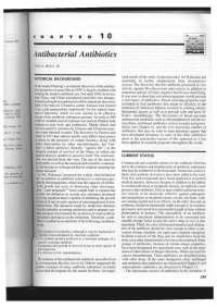 Capítulo 10 - Antibacterial antibiotics - Docsity