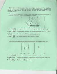 Exam 1 with Answer Key - General Universal Physics | PHY 232 - Docsity