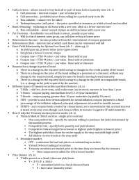 Final Exam Study Guide | Fixed Income Securities | FIN 333 - Docsity