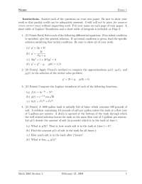 4 Solved Problems on Picard's Methods - Exam 1 | MATH 2065 | Exams ...