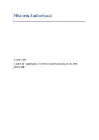 Apunts Historia Audiovisuals.