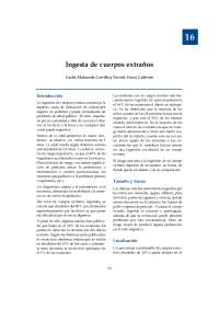 Ingestión de Cuerpos Extraños en Niños: Características, Diagnóstico y Tratamiento