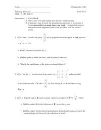 5 Questions with Solution of Calculus II - Exam 1 | MATH 1512 - Docsity