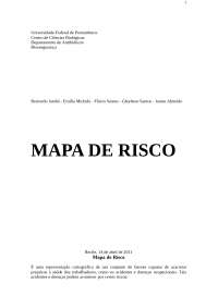 Construção de Mapa de Risco