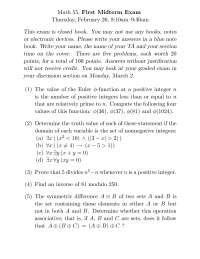 First Midterm Exam with Answer Key - Discrete Mathematics | MATH 55 ...