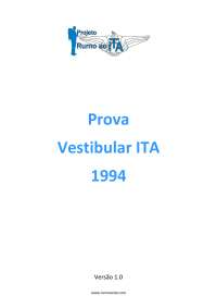 Prova ITA matemática 1994