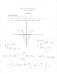 5 Solved Questions Exam 3 - Vector Calculus | MATH 241 - Docsity