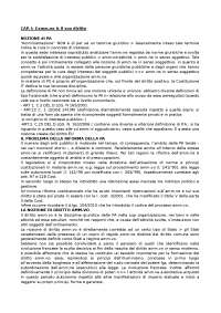 Sintesi e schemi di Diritto amministrativo (Rif: Casetta)