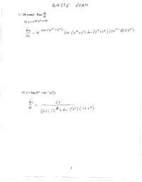 Practice Exam 1 with Resolution - Calculus I | MATH 221 - Docsity