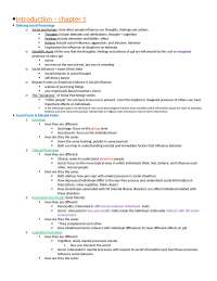 Exam Study Guide - Social Psychology | PSYC 351 - Docsity