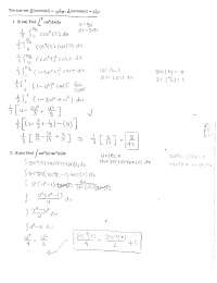 Exam with Solution - Calculus II | MATH 2153 - Docsity