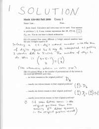 Exam 3 Solutions for Discrete Mathematics I | MATH 125 - Docsity